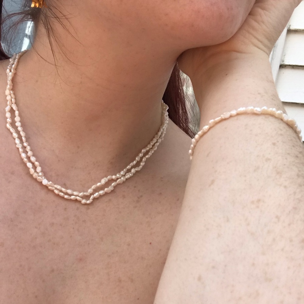 Vintage Rice Pearl Set - Picture 7 of 8